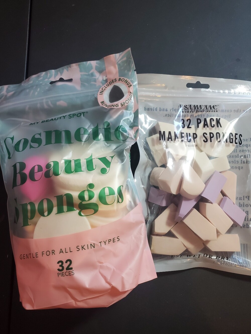 2 Sets Of Cosmetic Beauty Sponges